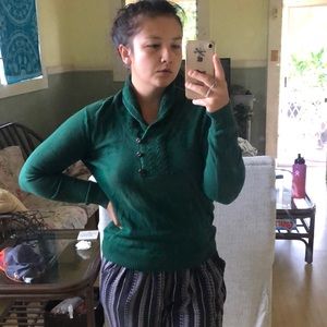 Green Sweater